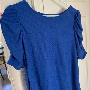 Ruffle Sleeve Blouse